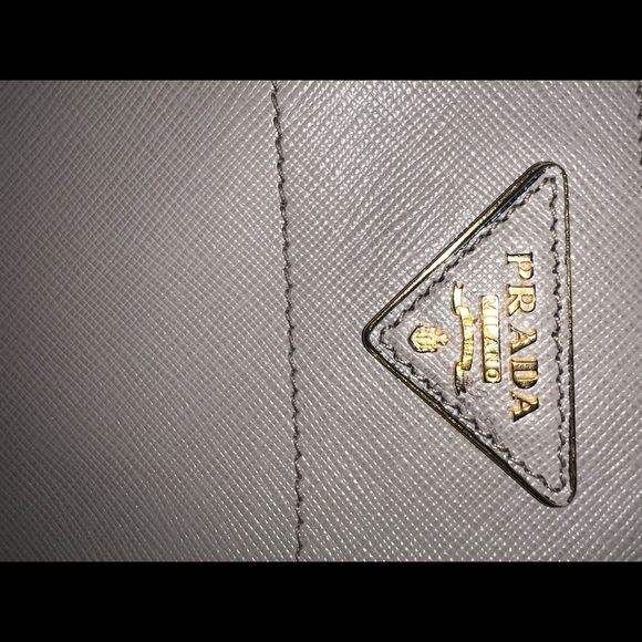 Prada Saffiano Soft Tote - Taupe - Picture 6 of 12